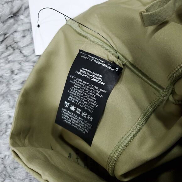 Nike Go Firm Support High Rise 7/8 Leggings Pockets Infinalock Green Size XS - Picture 8 of 12